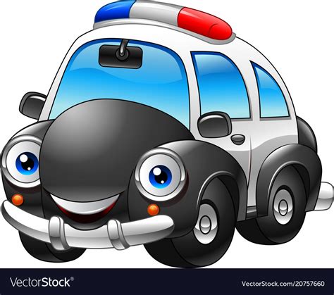 police car cartoon images